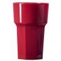 Splash-X Kunststof Frisdrankglas Mason 28cl | rood