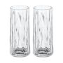 Koziol Kunststof Longdrinkglas Club No. 3 25 cl 2 stuks