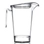 Splash-X Kunststof Pitcher Bradley met deksel 110 cl