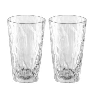 Koziol Kunststof Frisdrankglas Club No. 6 30 cl 2 stuks