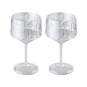 Koziol Kunststof Wijnglas Club No. 15 40 cl  2 stuks