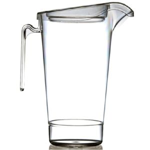 Kunststof Pitcher 3e helft met deksel 220 cl