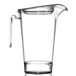 Splash-X Kunststof Pitcher Bradley met deksel 110 cl