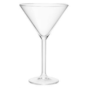 Splash-X Kunststof Martiniglas Kelly 20cl Clear