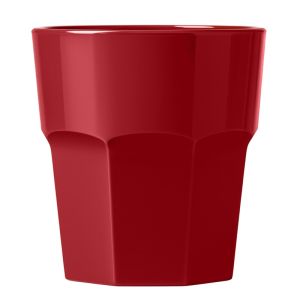 Splash-X Kunststof Whiskeyglas Joep medium 26cl rood