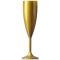 Kunststof Champagneglas Gold Cecile 19 cl