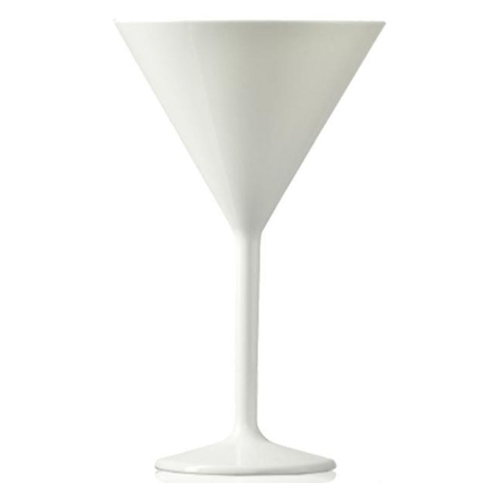 Kunststof glas Kelly white | martiniglas