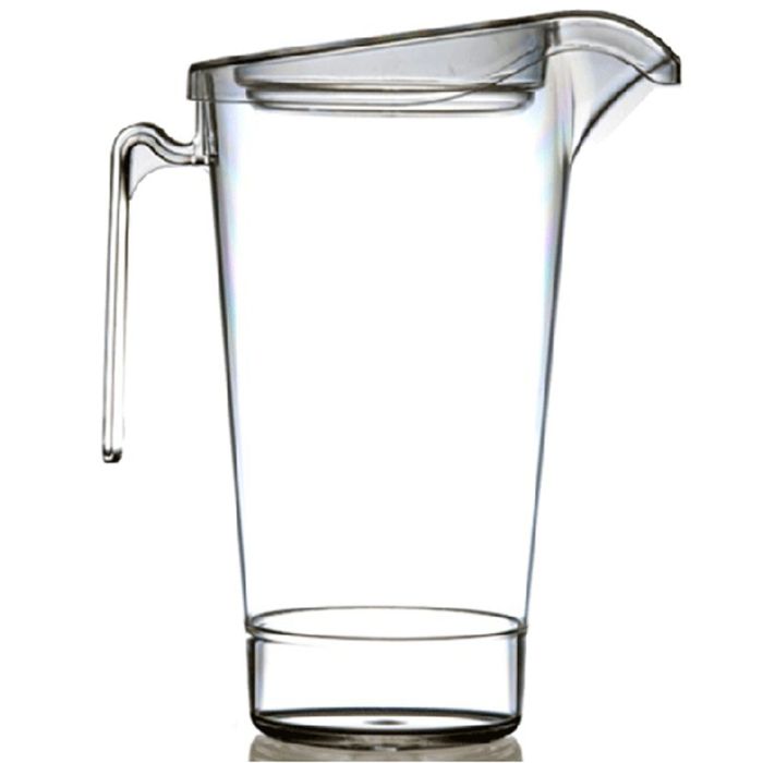 Kunststof Pitcher 3e helft met deksel 220 cl