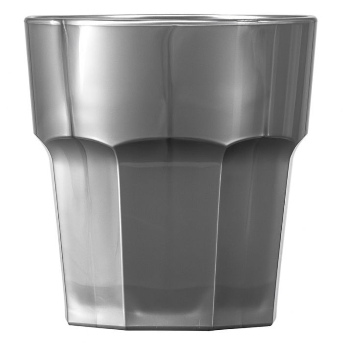 Splash-X Kunststof Whiskeyglas Joep medium 26cl | zilver