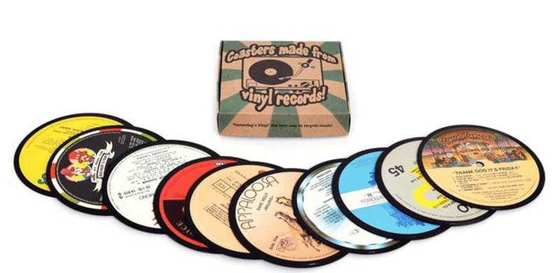 Vinyl onderzetters bestellen